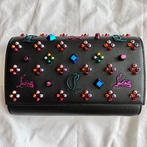 Christian Louboutin Paloma Black Crossbody/Clutch.